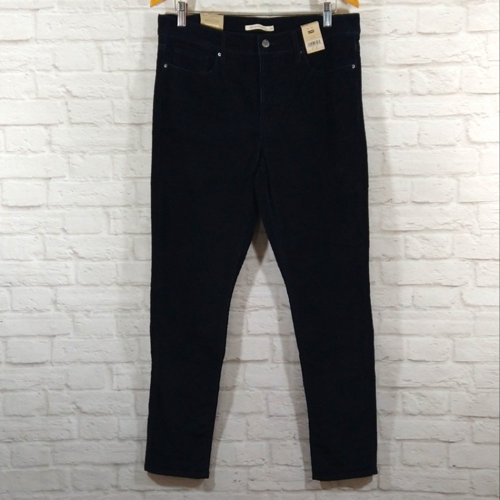Levi's Corduroy Black Pants 32 X 30